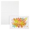 Sustainable Greetings 48 Pack Bulk Thanksgiving Greeting Cards and Kraft Paper Envelopes, 6 Fall Designs, Blank Inside, 4x6 In - 3 of 4