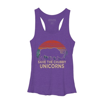 Women's Design By Humans rhino By ZeusSE Racerback Tank Top