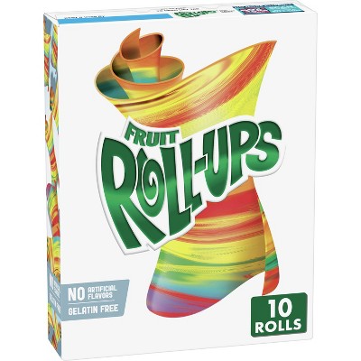 Betty Crocker Fruit Roll-Ups Tropical Tie-Dye Snacks - 10ct