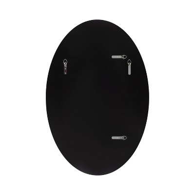 Gwendolyn 24"x36" Gold Beaded Oval Wall Mirror