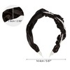 Unique Bargains Women's Fashion Faux Pearl Beaded Knotted Headbands 1 Pc - 4 of 4