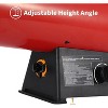 60,000 BTU Forced Air Propane Heater with Thermostat Control, Portable Space Heater, 10 ft Hose with Regulator Included, Perfect for Indoor Outdoor - 3 of 4
