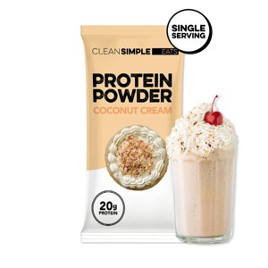 Clean Simple Eats Protein Powder - Coconut Cream - 1.2oz/1 Stick - 1 of 4