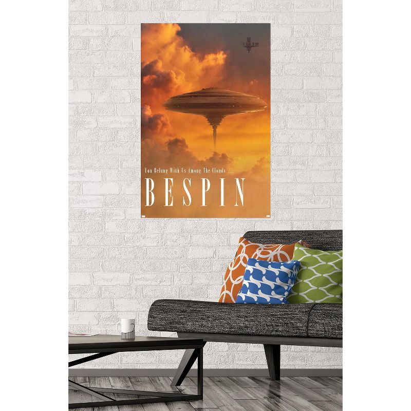 Trends International Star Wars: Bespin - Visit Bespin by Russell Walks 23 Unframed Wall Poster Prints, 2 of 7