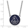 Black Bow Jewelry Sterling Silver Sigma Sigma Sigma Greek Life Necklace 18 Inch - 2 of 4