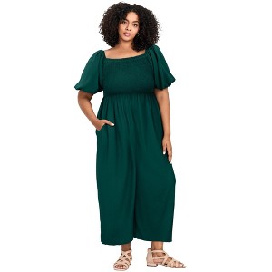 Avenue Annabelle Print Jumpsuit - 1 of 2