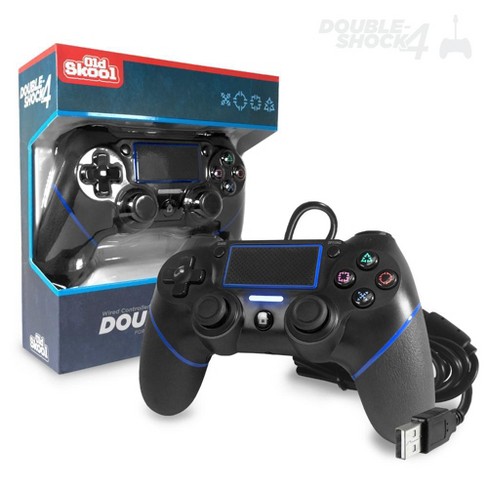 Old Skool Double Shock 4 Controller for PlayStation 4 BLACK