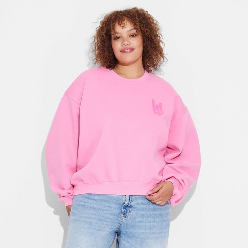 Target womens crew neck sweatshirt sale