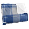 Eastern Illinois University Campus Plaid Spirit Silky Touch Super Soft Throw Blanket 50x60 - 3 of 4