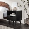 Walker Edison Mid-Century Modern 1-Drawer Storage Nightstand - 2 of 4