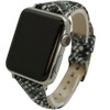 Olivia Pratt Printed Skinny Leather Apple Watch Band - 2 of 4