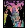 Girl's Sleeping Beauty Silhouette Poster Crop T-Shirt - 2 of 3