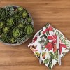 C&F Home Poinsettia Berries Christmas Napkin Set of 6 - 3 of 4