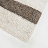 Balta Rugs Giovanni Striped Medium Plush Shag Area Rug Cream - 4 of 4