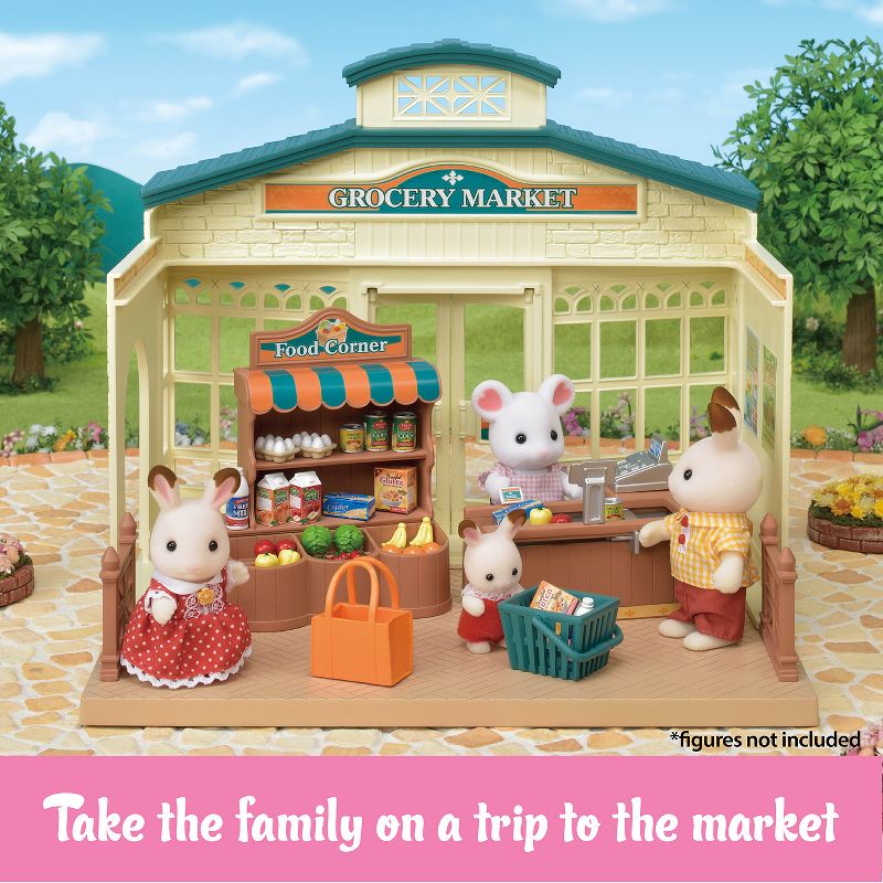 Calico Critters Grocery Market, Dollhouse Playset, 5 of 9
