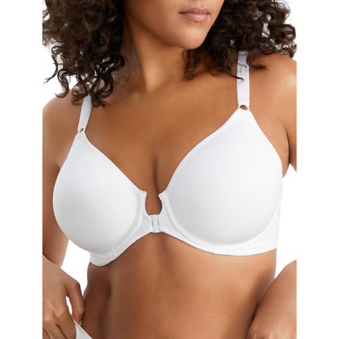 Bali Comfort Revolution Front Close Shaping Underwire Bra White