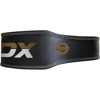RDX 6'' Leather Gym Belt - Premium Support for Powerlifting, Bodybuilding, and CrossFit Training - 3 of 4