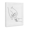 Stupell Industries Baby Hands Holding Index Finger, 30" x 40" - 3 of 4