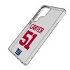NFL New York Giants Players Game Tactic Clear Cell Phone Case for Samsung Galaxy - 2 of 4