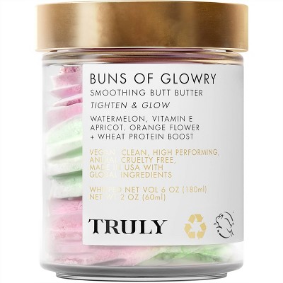 TRULY Buns of Glowry Tighten & Glow Smoothing Butt Butter - 2 fl oz - Ulta Beauty