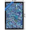 Trends International Big Blue Doodle Framed Wall Poster Prints - 3 of 4