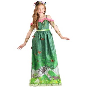 HalloweenCostumes.com Mother Nature Costume for Girls | Earth Day Costumes - 1 of 4