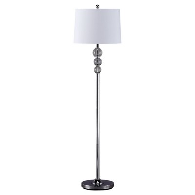 3-way Joaquin Crystal Floor Lamp Chrome - Signature Design by Ashley