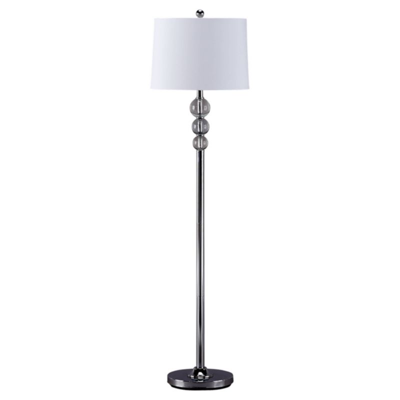 3-way Joaquin Crystal Floor Lamp Chrome - Signature Design by Ashley, 1 of 4