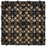 Wood Plastic Composite Patio Deck Tiles,DIY Interlocking Decking Tiles, Indoor Outdoor (11 pack, 12" x 12") - 2 of 4