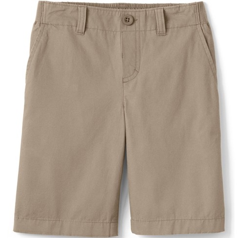 Lands' End School Uniform Kids Elastic Waist Pull On Shorts - X-Small -  Khaki