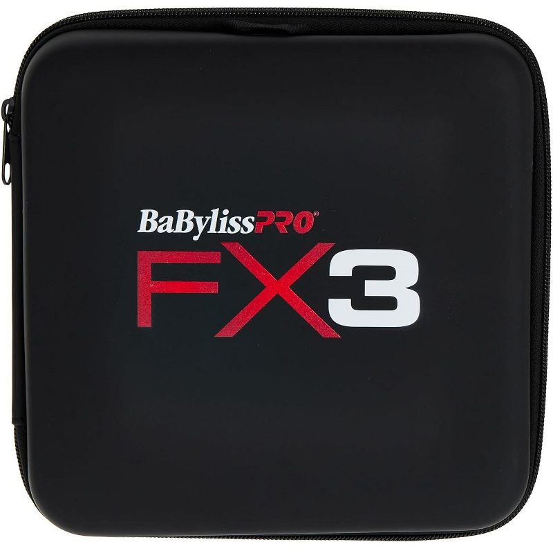 BaBylissPRO Barberology FX3 Collection Travel Case, Fits Trimmer, Clipper, Shaver, Charger, Clipper Guards & Blades (Babyliss Pro), 3 of 6