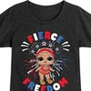 Girls' - LOL Surprise! - 4th of July Fitted Short Sleeve Graphic T-Shirt - 2 of 4