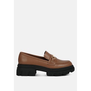 Oklyn Horsebit Emblesihed Chunky Platform Loafers - 1 of 1