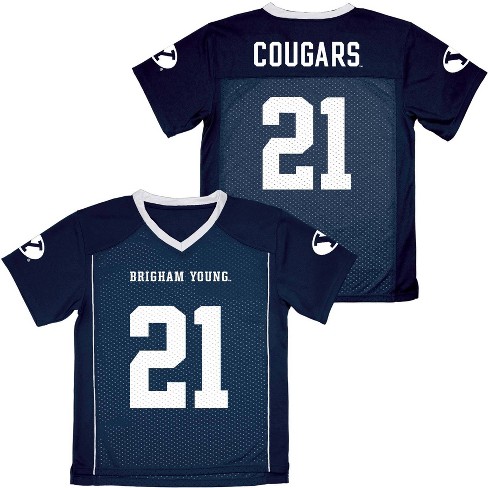 Ncaa Byu Cougars Toddler Boys' Poly Mesh Jersey - 3t : Target