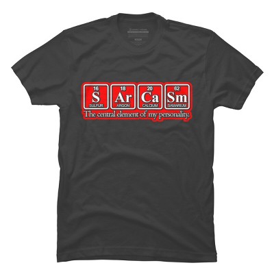 Men's Design By Humans Sarcasm - Limited Edition By graphictees T-Shirt