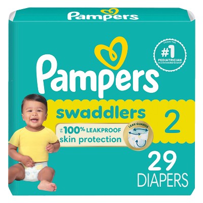 Pampers Swaddlers Sensitive Disposable Diapers - Size 2 - 29ct
