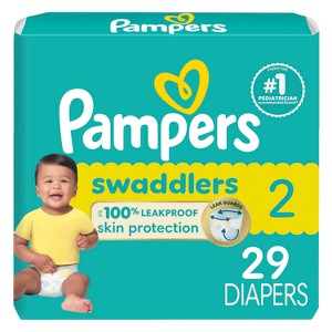 Pampers Swaddlers Sensitive Disposable Diapers - (Select Size and Count) - 1 of 4