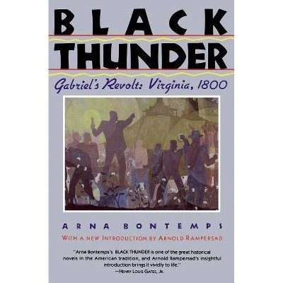 Black Thunder - by  Arna Wendell Bontemps (Paperback)