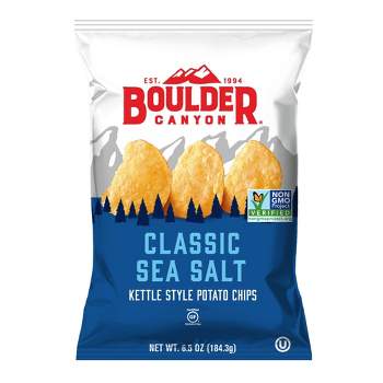 Boulder Canyon Totally Natural Kettle Potato Chips - 6.5oz
