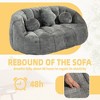CAVINAS Lazy Sofa Comfy Bean Bag Chair Lounger,High Back Bean Bag Couch,Accent Chairs for Living Room - 3 of 4