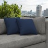 Covers&All Sunbrella® Indoor / Outdoor Throw Pillows Inserts with Covers, Set of 2 - 3 of 4