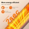 Outdoor Patio Heater Electric, 1500W Infrared Heater with Remote Control, Timer, 3 Heat Settings for Garden, Deck, Garage - 3 of 4