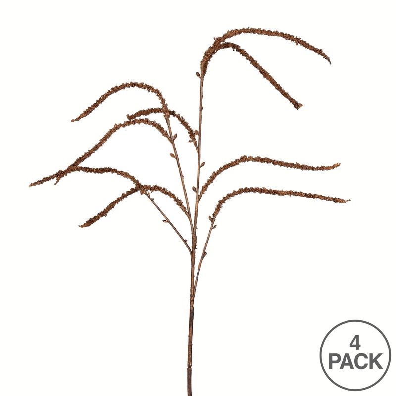 Vickerman 29" Artificial Brown Willow Spray. Includes 4 sprays per pack., 3 of 5