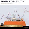 Plastic Tablecloth Disposable, Tablecloths for Rectangle Tables 54 inch. x 108 inch. Fits Tables Up to 8 Feet, Table Cloth for Party - SparkSettings - 2 of 4