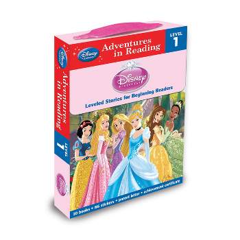 Disney Princess: Reading Adventures Disney Princess Level 1 Boxed Set - by  Disney Books (Mixed Media Product)
