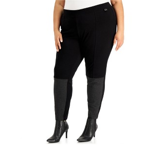 Calvin Klein Womens Colorblock Casual Leggings - 1 of 1