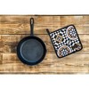 Evideco French Home Goods Chef's 100% Cotton Pot Holder - Heat Resistant Quilted Design, Ideal for Cooking & Baking Protection - 3 of 4