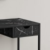 INFURNIC Desks 42"L Modern Computer Desk with Storage Drawer and Slender Metal Frame for Small Office, Black, 42.25"*20"*30" - 4 of 4