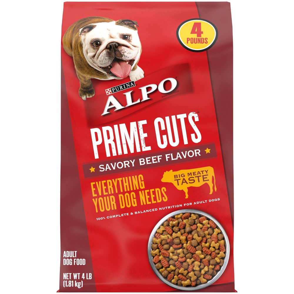 UPC 011132000400 product image for Purina Alpo Prime Cuts Savory Beef Flavor Adult Complete & Balanced Dry Dog Food | upcitemdb.com