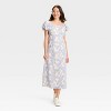 Women's Puff Short Sleeve Maxi Dress - A New Day™ - 3 of 3